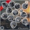 Set of 15 Soviet Soviet tank crews USSR WW2 (6)