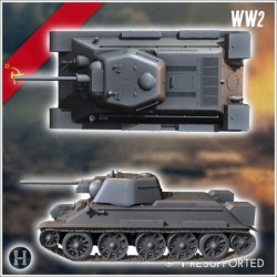 T-34-76 M1943 Modèle 1943 ChTz