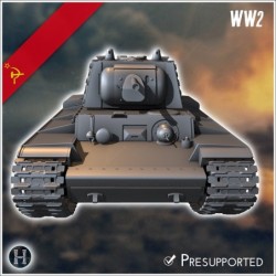 KV-1 M1940 E ekranami