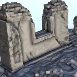 Ruins of building 2 |  | Hartolia miniatures