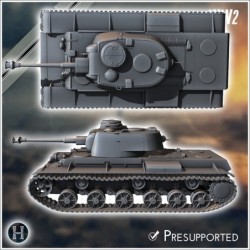 KV-IB 755(r) 1942 7.5cm Kwk 40L-43 Panzerkampfwagen