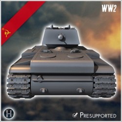 KV-8 M1942 lance-flammes ATO-41