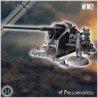 128 mm FlaK 40 heavy anti-aircraft gun (with 5 crews)