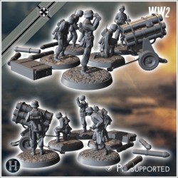 150 mm Nebelwerfer 41 lance-roquettes multiple