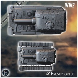 Sturmpanzers Bär 305mm L/16 Geschütz