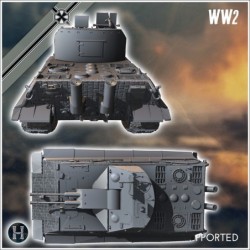 Flakpanzer E-75 55mm Entwicklung