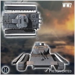 Flakpanzer E-75 55mm Entwicklung