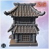 Traditional Japanese pagoda-style house with intricate wooden beams and decorative roof tiles (17)