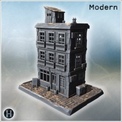 Mini market building with...