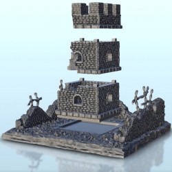 Brick tower in ruins 11 |  | Hartolia miniatures