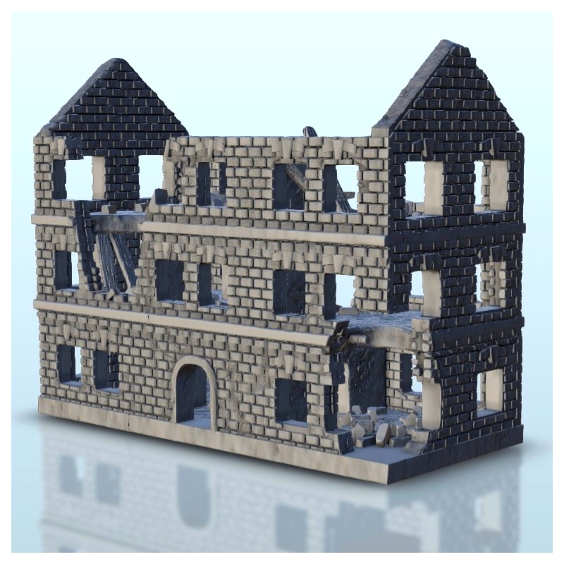 Ruin of brick building 15 |  | Hartolia miniatures