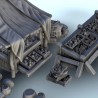 Set of medieval market elements |  | Hartolia miniatures