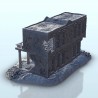 Ruined house with balcony 19 |  | Hartolia miniatures