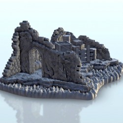 Desert ruins with weapons cache |  | Hartolia miniatures