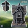 Compact medieval house with a steep roof and detailed wood and stone work (22)