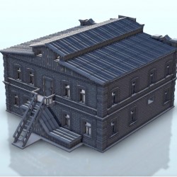 Russian brick warehouse 1 |  | Hartolia miniatures