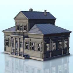 Russian wooden house 6 |  | Hartolia miniatures