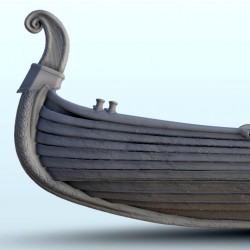 Viking long drakkar with paddles |  | Hartolia miniatures