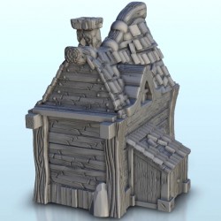Wooden traditionnal house 1