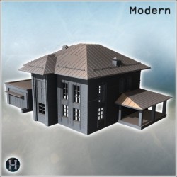 Maison moderne avec design...