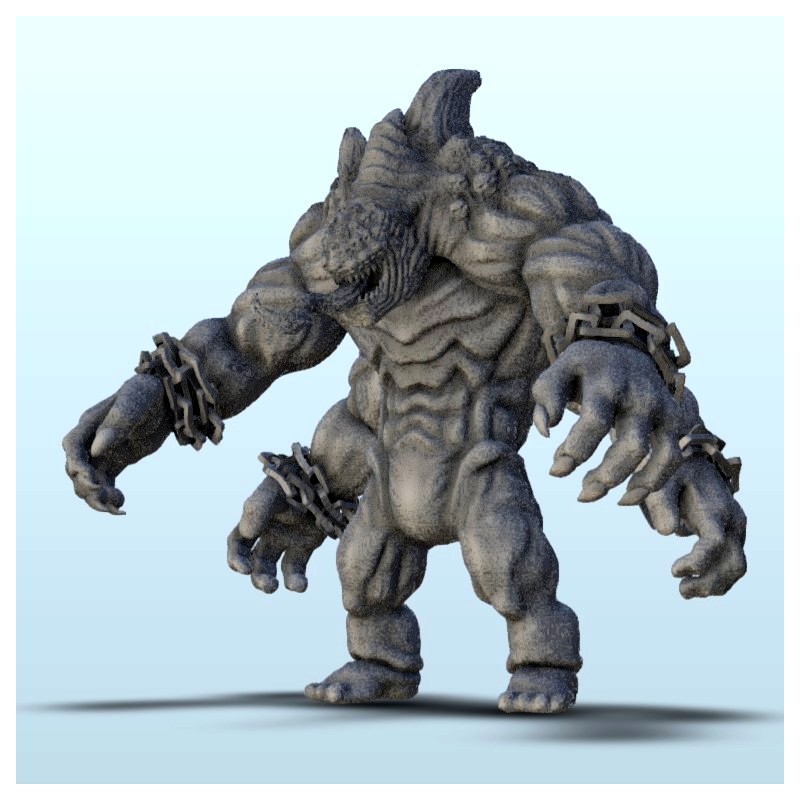 Beast with four chained arms |  | Hartolia miniatures