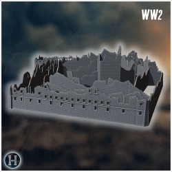 Pack de ruines de l'abbaye de Monte... - STL 3D | Hartolia Miniatures
