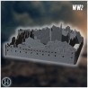 Monte Cassino ruined abbaye pack No. - 3D STL | Hartolia Miniatures