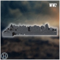 Pack de ruines de l'abbaye de Monte... - STL 3D | Hartolia Miniatures