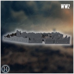 Pack de ruines de l'abbaye de Monte... - STL 3D | Hartolia Miniatures