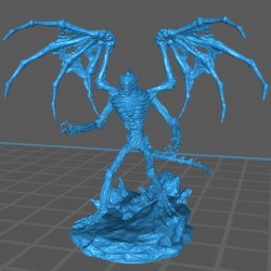 Lord skeleton with wings |  | Hartolia miniatures