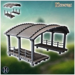Pack de village médiéval No. - STL 3D Médiéval | Hartolia Miniatures