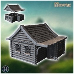 Pack de village médiéval No. - STL 3D Médiéval | Hartolia Miniatures