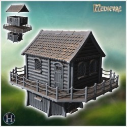 Pack de village médiéval No. - STL 3D Médiéval | Hartolia Miniatures