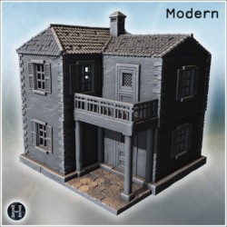 Pack de village moderne No. - STL 3D Moderne | Hartolia Miniatures