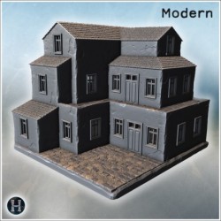 Pack de village moderne No. - STL 3D Moderne | Hartolia Miniatures