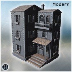 Pack de village moderne No. - STL 3D Moderne | Hartolia Miniatures