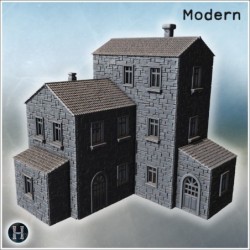 Pack de village moderne No. - STL 3D Moderne | Hartolia Miniatures