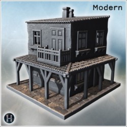 Pack de village moderne No. - STL 3D Moderne | Hartolia Miniatures