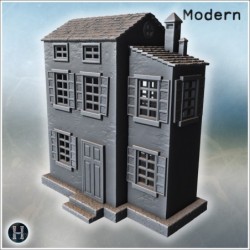 Pack de village moderne No. - STL 3D Moderne | Hartolia Miniatures