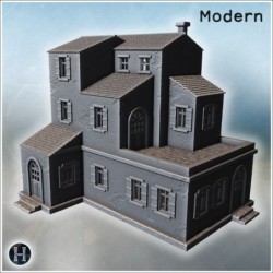 Pack de village moderne No. - STL 3D Moderne | Hartolia Miniatures