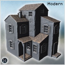 Pack de village moderne No. - STL 3D Moderne | Hartolia Miniatures