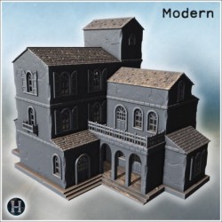Pack de village moderne No. - STL 3D Moderne | Hartolia Miniatures
