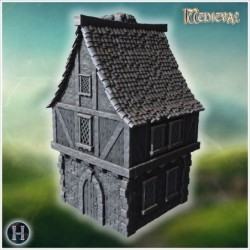 Pack de village médiéval No. - Fichier STL 3D | Hartolia Miniatures