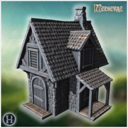 Pack de village médiéval No. - Fichier STL 3D | Hartolia Miniatures