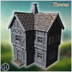 Pack de village médiéval No. - Fichier STL 3D | Hartolia Miniatures