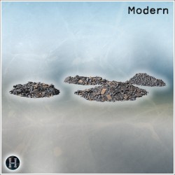Modern city pack No. - 3D STL File (28mm (1:56)) | Hartolia Miniatures