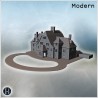 Modern city pack No. - 3D STL File (28mm (1:56)) | Hartolia Miniatures