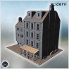 Modern city pack No. - 3D STL File (28mm (1:56)) | Hartolia Miniatures