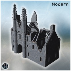 Pack de ville moderne No. - Fichier STL 3D | Hartolia Miniatures