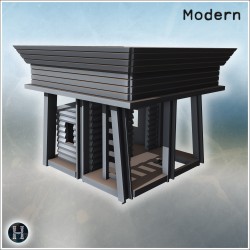 Pack de ville moderne No. - Fichier STL 3D | Hartolia Miniatures